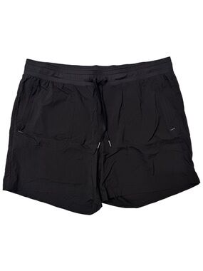 {L.L. Bean} "Vista Camp Bermuda" Black Ripstop High Rise Utility Shorts